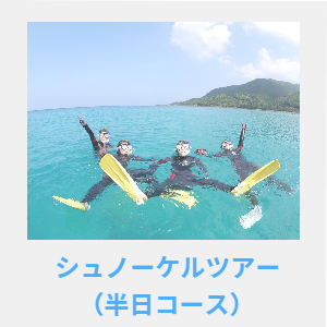 シュノーケルツアー