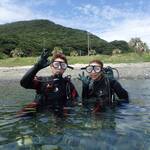 梅雨の晴れ間で海遊び🐠